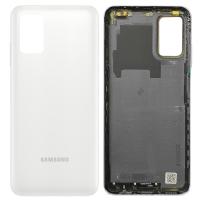 [b4541] COPRIBATTERIA BACK COVER PER SAMSUNG GALAXY A03S A037F BIANCO ORIGINALE (ASIA VERSION)