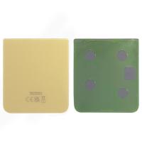 [b4884] COPRIBATTERIA BACK COVER PER SAMSUNG GALAXY Z FLIP 4 F721 GIALLO ORIGINALE