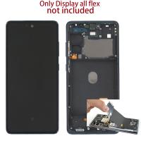 [b5075] TOUCH SCREEN DISPLAY PER SAMSUNG GALAXY G780 / G781 NERO CON FRAME SMONTATO DAL TELEFONO GRADO B