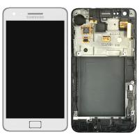 [b5253] TOUCH SCREEN DISPLAY PER SAMSUNG GALAXY S3 i9100 CON FRAME BIANCO