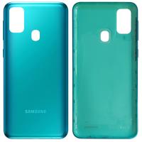 [b5465] COPRIBATTERIA BACK COVER PER SAMSUNG GALAXY M21 M215 VERDE ORIGINALE