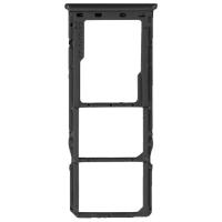 [b5470] CARRELLO SIM TRAY PER SAMSUNG GALAXY M21 M215 NERO