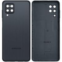 [b5482] COPRIBATTERIA BACK COVER PER SAMSUNG GALAXY M22 M225 NERO ORIGINALE