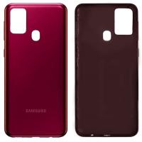 [b5532] COPRIBATTERIA BACK COVER PER SAMSUNG GALAXY M31 M315 ROSSO ORIGINALE