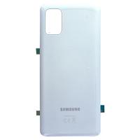 [b5614] COPRIBATTERIA BACK COVER PER SAMSUNG GALAXY M51 M515 BIANCO ORIGINALE