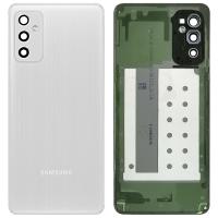 [b5631] COPRIBATTERIA BACK COVER PER SAMSUNG GALAXY M52 5G M526 CON VETRO FOTOCAMERA BIANCO ORIGINALE