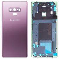 [b5897] COPRIBATTERIA BACK COVER PER SAMSUNG GALAXY NOTE 9 N960 CON VETRO FOTOCAMERA VIOLA ORIGINALE