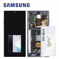 [b5935] TOUCH SCREEN DISPLAY PER SAMSUNG GALAXY NOTE 10 N970 CON FRAME NERO SERVICE PACK