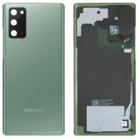 [b5968] COPRIBATTERIA BACK COVER PER SAMSUNG GALAXY NOTE 20 N980 N981 VERDE ORIGINAL