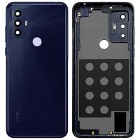 [y2440] BACK COVER PER TCL 305 + VETRO FOTOCAMERA BLU