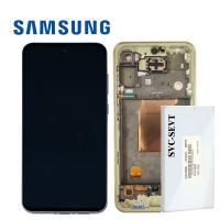 [b9781] TOUCH SCREEN DISPLAY PER SAMSUNG GALAXY A55 5G A556 SERVICE PACK GIALLO