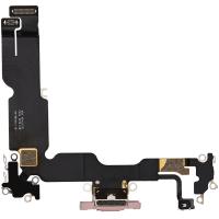 [a2796] FLAT DOCK CONNETTORE DI RICARICA PER APPLE IPHONE 15 PLUS ROSA