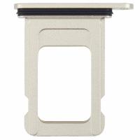 [a2896] CARRELLO SIM TRAY PER APPLE IPHONE 15 NERO