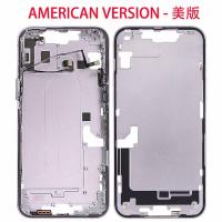 [a2936] MIDDLE FRAME + SIDE KEY PER APPLE IPHONE 14 PLUS SMONTATO GRADO A VIOLA US VERSION