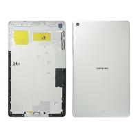 [b9921] BACK COVER + VETRO FOTOCAMERA+ VOLUME POWER BUTTON PER SAMSUNG GALAXY TAB A 10.1 2019 T515 LTE SILVER