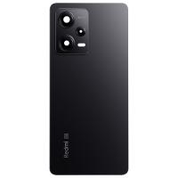 [t3310] BACK COVER + VETRO FOTOCAMERA PER XIAOMI REDMI NOTE 12 PRO 5G NERO