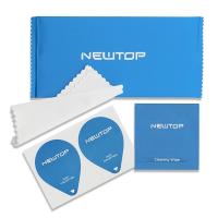 [r1121] NEWTOP KIT PULIZIA PANNO + ADESIVI + SALVIETTA UMIDA CONF 200 PZ
