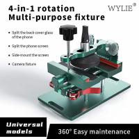 [r1118] Wylie 4 In 1 Rotation Multi-purpose Fixture Mobile Phone Heating Free Screen Removal Separate Clamp Back Cover Diassembl