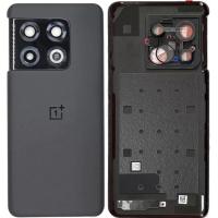 [e1584] BACK COVER + VETRO FOTOCAMERA PER ONE PLUS 10 PRO 5G NERO