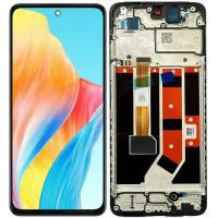 [y2517] TOUCH SCREEN DISPLAY PER OPPO A58 4G CPH2577 CON FRAME NERO