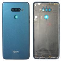 [d326] BACK COVER + VETRO FOTOCAMERA PER LG K50S BLU