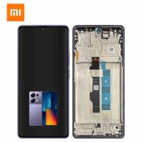 [t3463] TOUCH SCREEN DISPLAY PER XIAOMI REDMI NOTE 13 PRO 4G / POCO M6 PRO 4G CON FRAME VIOLA SERVICE PACK