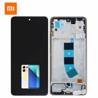 [t3465] TOUCH SCREEN DISPLAY PER XIAOMI REDMI NOTE 13 4G CON FRAME GOLD SERVICE PACK