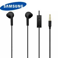[b10163] CUFFIE Samsung 3.5mm Earphones EHS61 Black GP-TOU021CSFBW Original Bulk