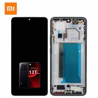 [t3492] TOUCH SCREEN DISPLAY PER XIAOMI MI 13T / 13T PRO NERO CON FRAME SERVICE PACK