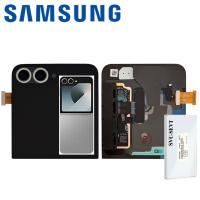 [b10170] TOUCH SCREEN DISPLAY COVER OUTER PER GALAXY Z FLIP 6 F741 SILVER SERVICE PACK