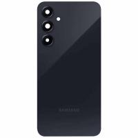[b10220] BACK COVER + VETRO FOTOCAMERA PER SAMSUNG GALAXY A55 5G A556 NERO