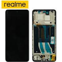 [y2960] TOUCH SCREEN DISPLAY PER REALME 12 4G RMX3871  CON FRAME NERO SERVICE PACK