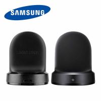 [y3325] CARICABATTEIRE Samsung Gear S2 EP-OR720 Wireless Charger Black Bulk Original