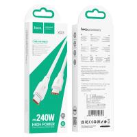 [y3394] CAVO USB-C to USB-C Cable Hoco X93 240W 5A 2m White