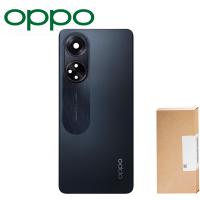 [y3000] BACK COVER + VETRO FOTOCAMERA PER OPPO A98 5G CPH2529 NERO SERVICE PACK