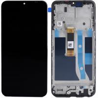 [c302] TOUCH SCREEN DISPLAY PER NOKIA G42 5G TA-1581 CON FRAME NERO