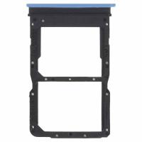 [f7173] CARRELLO SIM TRAY PER HUAWEI HONOR X8A CRT-LX1 BLU