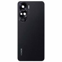[f7180] BACK COVER + VETRO FOTOCAMERA PER HUAWEI HONOR 90 LITE CRT-NX1 NERO
