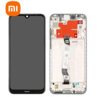 [t3533] TOUCH SCREEN DISPLAY PER XIAOMI REDMI NOTE 8T CON FRAME BIANCO SERVICE PACK