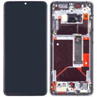 [e1633] TOUCH SCREEN DISPLAY PER ONE PLUS 7T CON FRAME NERO