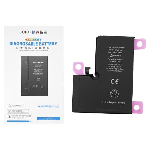 [a3349] BATTERIA JCID PER APPLE IPHONE 14 PRO MAX MAGGIORATA 4790mAh AUTODIAGNOSTICABILE