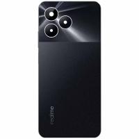 [y3215] BACK COVER + VETRO FOTOCAMERA PER REALME NOTE 50 RMX3834 NERO
