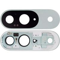 [x107] VETRO FOTOCAMERA CAMERA GLASS + FRAME PER GOOGLE PIXEL 9 VERDE