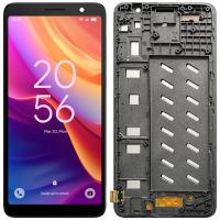 [y3231] TOUCH SCREEN DISPLAY PER TCL 501 (T433D) CON FRAME NERO