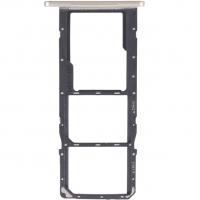 [b10515] CARRELLO SIM TRAY PER SAMSUNG GALAXY A06 2024 A065F GOLD
