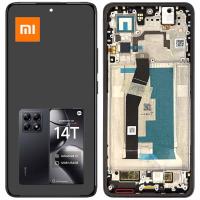 [t3759] TOUCH SCREEN DISPLAY PER XIAOMI MI 14T 5G CON FRAME NERO SERVICE PACK
