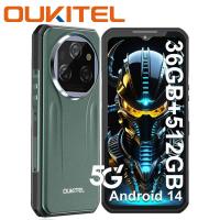 [r1338] SMARTPHONE OUKITEL WP39 PRO Rugged Phone 5G 6.6'' 11000mAh 12+24GB/512GB Green In Blister NUOVO