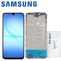 [b10558] TOUCH SCREEN DISPLAY PER SAMSUNG GALAXY A17 4G A175 CON FRAME NERO SERVICE PACK