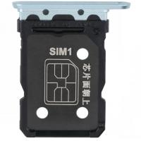 [y3419] CARRELLO SIM TRAY PER OPPO RENO 6 PRO 5G SILVER