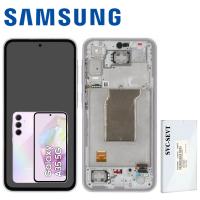 [b10624] TOUCH SCREEN DISPLAY PER SAMSUNG GALAXY A35 5G A356 SERVICE PACK LAVANDER VIOLA ASSEMBLATO DA SAMSUNG